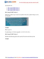 Tải Giải SBT Tin học 3 Bài 1: Tập gõ các phím ở hàng cơ sở (đầy đủ nhất)