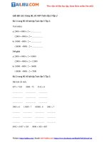 Tải Giải VBT Toán lớp 3 trang 90, 91 Tập 2 Bài 161 đầy đủ