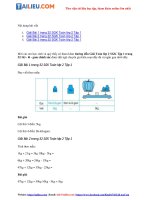 Tải Giải Toán lớp 2 trang 32 SGK Tập 1: Ki - lô - gam đầy đủ