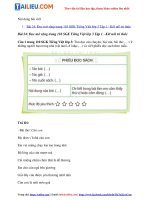 Tải Giải Tiếng Việt 3 KNTT Tập 1 Bài 24: Đọc mở rộng trang 110