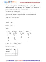 Tải Giải Bài 42: Luyện tập chung Toán VNEN lớp 3