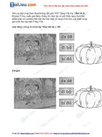 Tải Giải VBT Tiếng Việt 1 Bài 14: d, đ trang 15 Tập 1