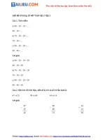 Tải Giải VBT Toán lớp 2 trang 10 Tập 1 Bài 8 đầy đủ