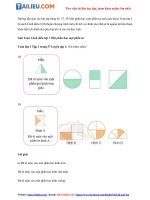 Tải Giải Toán 3 Một phần hai, một phần tư trang 56, 57, 58 Cánh diều