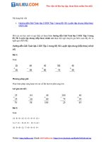 Tải Giải Toán lớp 2 trang 89, 90 SGK Tập 1: Luyện tập chung (tiếp theo) đầy đủ