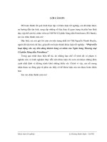 (Luận văn TMU) phát triển hoạt động cho vay tiêu dùng khách hàng cá nhân của ngân hàng thương mại cổ phần xăng dầu petrolimex 