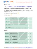 Tải Giải vở bài tập Hoạt động trải nghiệm lớp 3 Tuần 13 trang 30, 31, 32 Tự sắp xếp đồ dùng ngăn nắp...