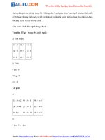 Tải Giải Toán 3 Bảng chia 9 trang 50, 51 Cánh diều