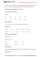 Tải Giải sách giáo khoa Toán lớp 2 Bài: Bảng nhân 2 trang 11 - sách Cánh Diều