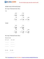 Tải Giải VBT Toán lớp 3 trang 7 Tập 1 Bài 5 đầy đủ