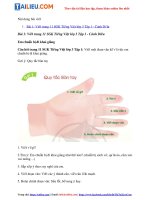 Tải Giải Tiếng Việt 3 Cánh Diều Tập 1 Bài 1: Viết trang 11