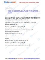 Tải Giải vở bài tập Tiếng Việt 2 trang 18, 19, 20, 21 Bài 23: Thế giới loài chim - Cánh Diều