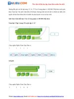 Tải Giải Toán 3 Các số trong phạm vi 100 000 (Tiếp theo) trang 15, 16, 17 Cánh diều