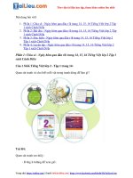 Tải Giải chia sẻ và đọc: Ngày hôm qua đâu rồi trang 14, 15, 16 Tiếng Việt 2 Tập 1 sách Cánh Diều