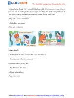 Tải Tiếng Anh lớp 3 Unit 1 Lesson 2 trang 12 Global Success Kết nối tri thức