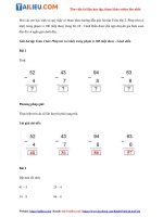 Tải Giải sách giáo khoa Toán lớp 2 Bài: Phép trừ (có nhớ) trong phạm vi 100 (tiếp theo) trang 68, 69...