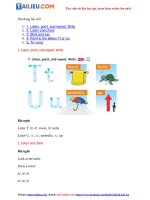 Tải Giải Lesson 3 Unit 3: Are these his pants? SGK Tiếng Anh 2 - Chân trời sáng tạo