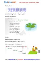 Tải Giải Viết trang 24, 25 Tiếng Việt 2 Tập 1 sách Cánh Diều