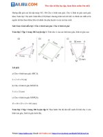 Tải Giải Toán 3 Chu vi hình tam giác. Chu vi hình tứ giác trang 105, 106 Cánh diều