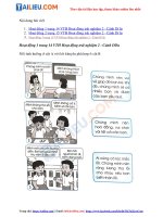 Tải Giải sách giáo khoa Hoạt động trải nghiệm lớp 2 Tuần 6 trang 14, 15 - Cánh Diều