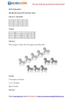 Tải Giải VBT Toán lớp 2 trang 9 Tập 2 Bài 95 đầy đủ