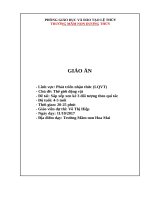 GIÁO AN TIET TOAN CO HIEP (MN DUONG THUY) 