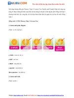 Tải Tiếng Anh lớp 3 Fluency Time! 4 Lesson Two trang 97 Family and Friends Chân trời sáng tạo