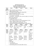 TUẦN 10  GIA ĐÌNH bé cần gì 