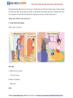 Tải Tiếng Anh lớp 3 Unit 18 Lesson 1 trang 52 Global Success Kết nối tri thức