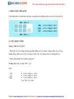 Tải Tổng hợp lý thuyết Toán lớp 2: Phép trừ (không nhớ) trong phạm vi 1000 (đầy đủ)