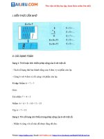 Tải Tổng hợp lý thuyết Toán lớp 2: 6 cộng với một số: 6 + 5 (đầy đủ)