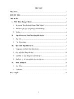 (Tiểu luận FTU) tiểu luận quản trị dự án xuất bản bộ truyện tranh “truyền thyết long thần tướng” bằng cách gây quỹ cộng đồng 