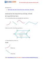 Tải Giải sách giáo khoa Toán lớp 2 Bài: Ôn tập về hình học và đo lường trang 92, 93 - sách Cánh Diều