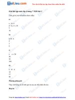 Tải Giải toán lớp 4 trang 7 SGK tập 1: Luyện tập