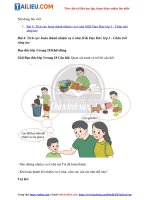 Tải Giải Bài 4: Tích cực hoàn thành nhiệm vụ ở nhà trang 18, 19, 20, 21, 22 Đạo đức lớp 3 CTST