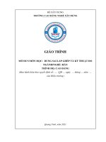 Giáo trình dung sai lắp ghép và kỹ thuật đo (nghề hàn   cao đẳng)  