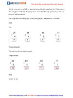 Tải Giải sách giáo khoa Toán lớp 2 Bài: Phép cộng (có nhớ) trong phạm vi 100 (tiếp theo) trang 60, 6...