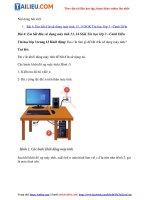 Tải Giải bài tập Tin học lớp 3 Bài 4: Em bắt đầu sử dụng máy tính 13, 14 Cánh Diều