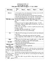 Giáo án  chủ đề nghề xây dựng 