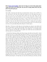 phân tích tác động của một số biện pháp thuộc chính sách tiền tệ mà chính phủ việt nam đã sử dụng nhằm kiềm chế lạm phát trong t 