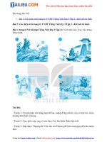 Tải Giải VBT Tiếng Việt lớp 3 Bài 3: Cóc kiện trời trang 8, 9 Kết nối tri thức