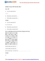 Tải Giải VBT Toán lớp 2 trang 3 Tập 1 Bài 1 đầy đủ