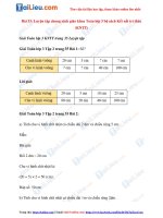 Tải Giải Toán 3 Bài 53: Luyện tập chung trang 35, 36, 37 Kết nối tri thức