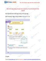 Tải Giải Toán 3 Bài 44: Ôn tập chung trang 120, 121 Kết nối tri thức