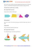 Tải Giải sách giáo khoa Toán lớp 2 Bài: Hình tứ giác trang 82, 83 - sách Cánh Diều