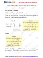 Tải Giải Toán 3 Bài 28: Bài toán giải bằng hai bước tính trang 81, 82 Kết nối tri thức