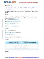 Tải Giải VBT Tiếng Việt lớp 3 Ôn tập giữa kì 1 trang 36, 37, 38, 39 - Kết nối tri thức