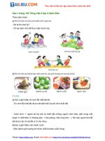 Tải Giải Trao đổi: Nói về một trò chơi, món ăn của quê hương trang 103, 104 Tiếng Việt 2 Tập 2 sách...