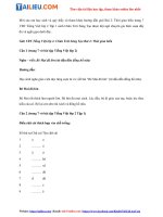 Tải Giải VBT Tiếng Việt 2 Chân Trời Sáng Tạo Bài 2: Thời gian biểu trang 7