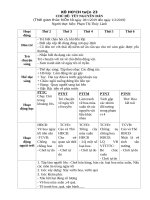 GIÁO án TUẦN 23 NGÀY tết cổ TRUYỀN 